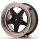 Aluminium wheels JR Wheel JR6 17x8 5x100 ET20 Glossy Black | races-shop.com