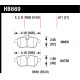 Brake pads HAWK performance Rear brake pads Hawk HB669N.671, Street performance, min-max 37°C-427°C | races-shop.com