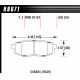Brake pads HAWK performance Rear brake pads Hawk HB671W.628, Race, min-max 37°C-650°C | races-shop.com