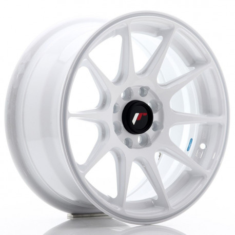 Japan Racing aluminum wheels JR Wheels JR11 15x7 ET30 4x100/114 White | races-shop.com