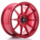 Aluminium wheels JR Wheels JR11 17x8,25 ET35 5x100/114,3 Platinum Red | races-shop.com