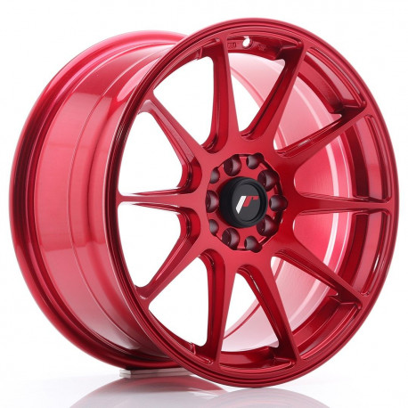 Aluminium wheels JR Wheels JR11 17x8,25 ET35 5x100/114,3 Platinum Red | races-shop.com