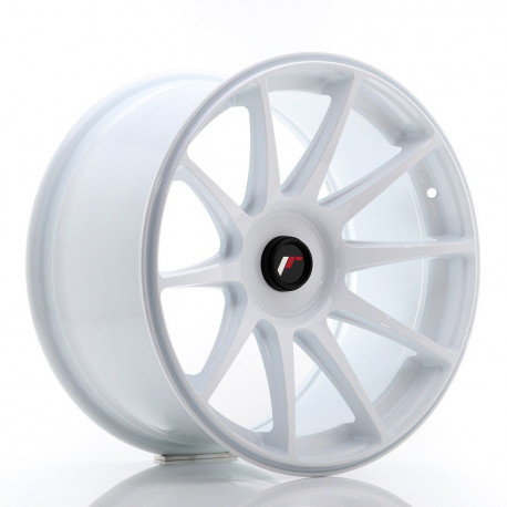 Aluminium wheels JR Wheels JR11 18x10,5 ET22-25 Blank White | races-shop.com