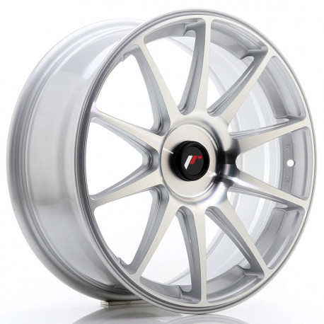 Aluminium wheels JR Wheels JR11 18x7,5 ET35-40 Blank Silver Machined | races-shop.com