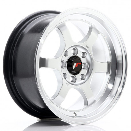 Japan Racing aluminum wheels JR Wheels JR12 15x7,5 ET26 4x100/108 Hyper Silver | races-shop.com