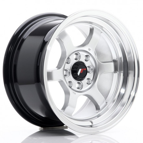 Aluminium wheels JR Wheels JR12 15x8,5 ET13 4x100/114 Hyper Silver | races-shop.com
