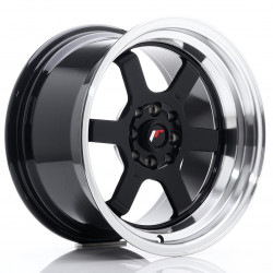 JR Wheels JR12 16x9 ET10 4x100/114 Glossy Black