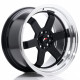 Aluminium wheels JR Wheels JR12 17x9 ET25 4x100/114 Glossy Black | races-shop.com