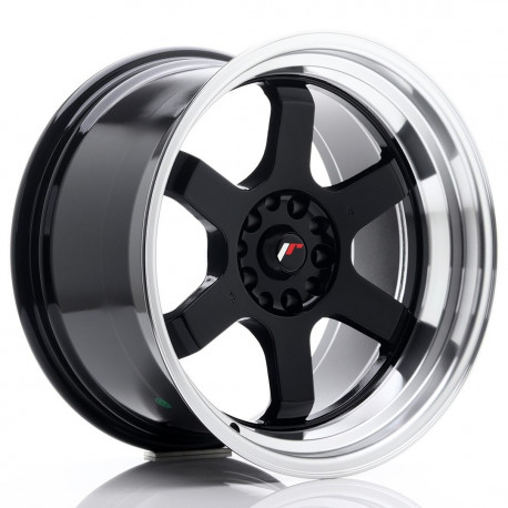 Japan Racing aluminum wheels JR Wheels JR12 18x10 ET0 5x114/120 Glossy Black | races-shop.com