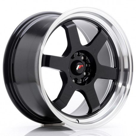Japan Racing aluminum wheels JR Wheels JR12 18x9 ET25 5x114/120 Glossy Black | races-shop.com