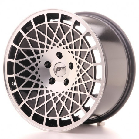 Aluminium wheels JR Wheels JR14 18x9,5 ET35 5x100 Black Machined | races-shop.com