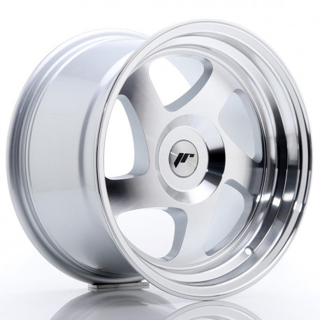 Aluminium wheels JR Wheels JR15 16x9 ET20 Blank Silver Machined | races-shop.com