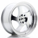 Aluminium wheels JR Wheels JR15 17x8 ET35 4x100/114 Machined Silver | races-shop.com
