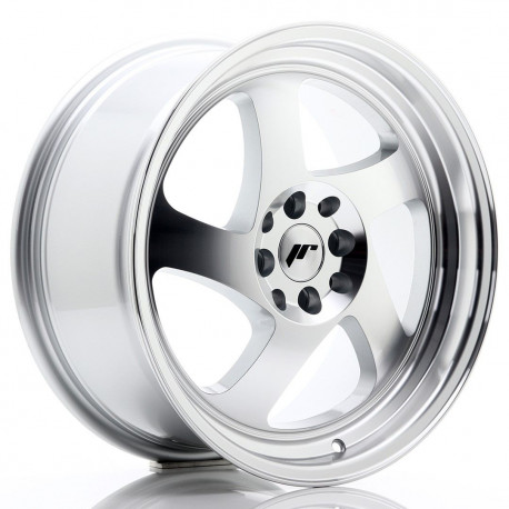 Aluminium wheels JR Wheels JR15 17x8 ET35 5x100/114 Machined Silver | races-shop.com