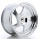 Aluminium wheels JR Wheels JR15 17x9 ET25 Blank Silver Machined | races-shop.com