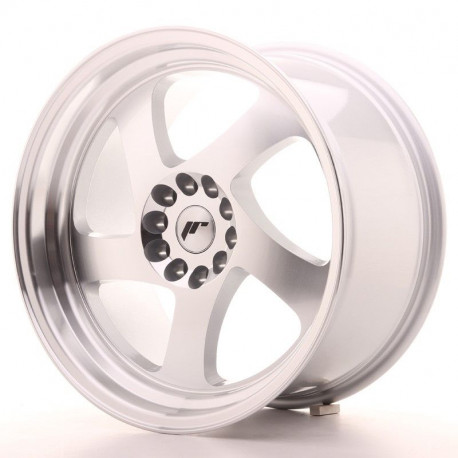 Aluminium wheels JR Wheels JR15 18x9,5 ET22 5x114/120 Machined Silver | races-shop.com