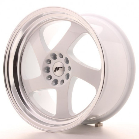 Aluminium wheels JR Wheels JR15 18x9,5 ET40 5x112/114 White | races-shop.com