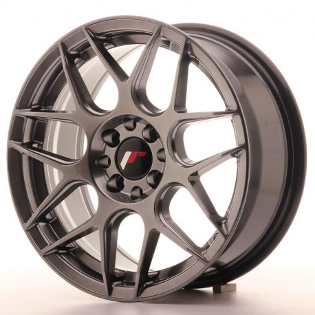 Aluminium wheels JR Wheels JR18 16x7 ET25 4x100/108 Hyper Black | races-shop.com