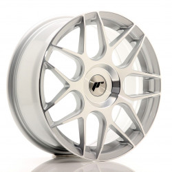 JR Wheels JR18 17x7 ET20-40 Blank Machined Silver