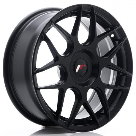 Aluminium wheels JR Wheels JR18 17x7 ET20-40 Blank Matt Black | races-shop.com