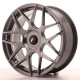 Japan Racing aluminum wheels JR Wheels JR18 18x7,5 ET25-40 Blank Hyper Black | races-shop.com