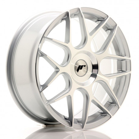 Aluminium wheels JR Wheels JR18 18x7,5 ET35-40 Blank Silver Machined | races-shop.com