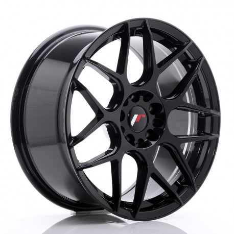 Aluminium wheels JR Wheels JR18 18x8,5 ET25 5x114/120 Glossy Black | races-shop.com