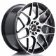 Aluminium wheels JR Wheels JR18 18x8,5 ET35 5x100/120 Black Machined | races-shop.com
