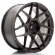 Aluminium wheels JR Wheels JR18 19x8,5 ET35-42 5H Blank Bronze | races-shop.com