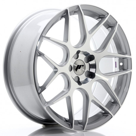 Aluminium wheels JR Wheels JR18 20x8,5 ET20-40 5H Blank Silver Machined | races-shop.com