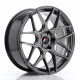 Aluminium wheels JR Wheels JR18 20x8,5 ET35-40 5H Blank Hyper Black | races-shop.com