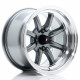 Aluminium wheels JR Wheels JR19 14x8 ET-13 4x100 Gun Metal | races-shop.com