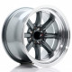 Aluminium wheels JR Wheels JR19 15x9 ET-13 4x100/108 Gun Metal | races-shop.com