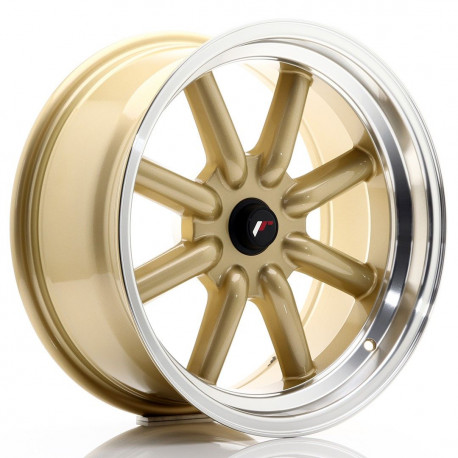 Aluminium wheels JR Wheels JR19 17x8 ET-20-0 BLANK Gold | races-shop.com