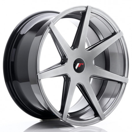 Japan Racing aluminum wheels JR Wheels JR20 20x10 ET20-40 5H Blank Hyper Black | races-shop.com