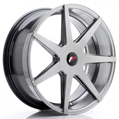 Japan Racing aluminum wheels JR Wheels JR20 20x8,5 ET20-40 5H Blank Hyper Black | races-shop.com