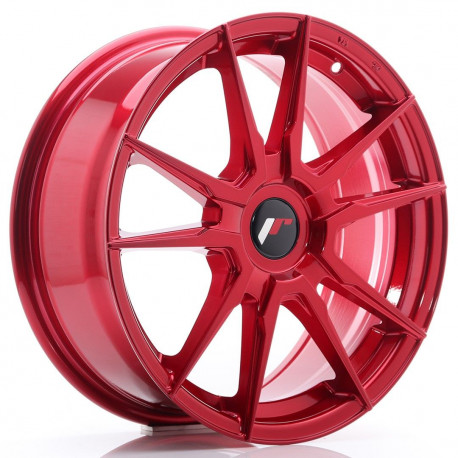 Aluminium wheels JR Wheels JR21 17x7 ET35-40 Blank Platinum Red | races-shop.com