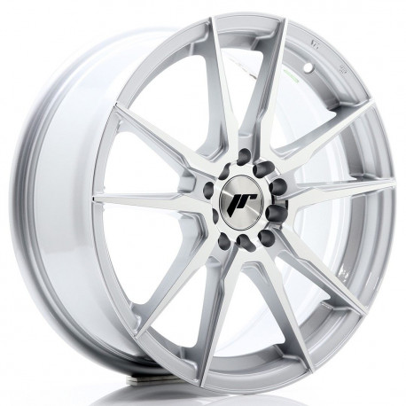 Aluminium wheels JR Wheels JR21 17x7 ET40 5x100/114 Silver Machined | races-shop.com