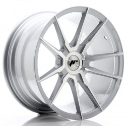 JR Wheels JR21 18x9,5 ET20-40 BLANK Silver Machined