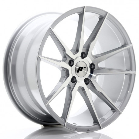 Aluminium wheels JR Wheels JR21 19x9,5 ET35 5x120 Silver Machined | races-shop.com