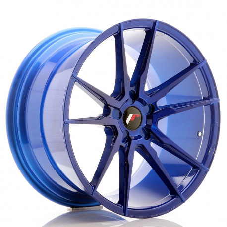Aluminium wheels JR Wheels JR21 20x11 ET20-30 5H BLANK Platinum Blue | races-shop.com
