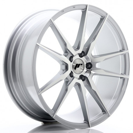 Aluminium wheels JR Wheels JR21 20x8,5 ET40 5x112 Silver Machined | races-shop.com