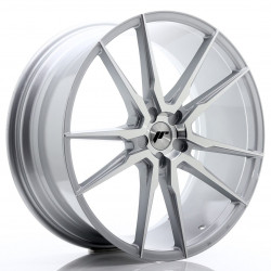 JR Wheels JR21 22x9 ET30-45 5H BLANK Silver Machined