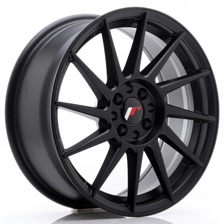 Aluminium wheels JR Wheels JR22 17x7 ET35 5x100/114 Matt Black | races-shop.com