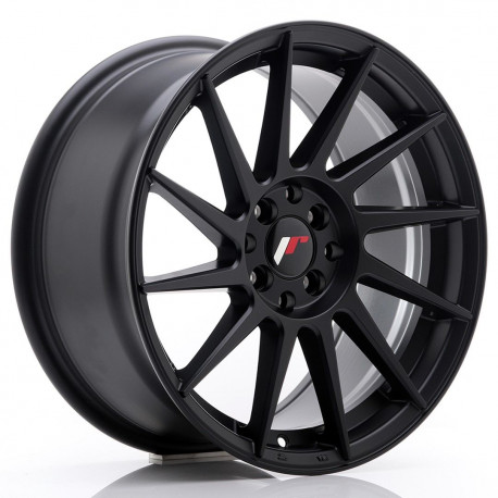 Aluminium wheels JR Wheels JR22 17x8 ET35 4x100/114 Matt Black | races-shop.com
