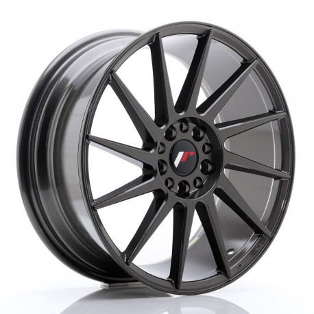 Aluminium wheels JR Wheels JR22 18x7,5 ET40 5x112/114 Hyper Gray | races-shop.com