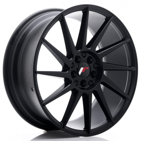 Aluminium wheels JR Wheels JR22 18x7,5 ET40 5x112/114 Matt Black | races-shop.com