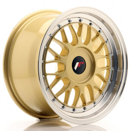 Aluminium wheels JR Wheels JR23 16x8 ET20-45 BLANK Gold w/Machined Lip | races-shop.com