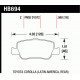 Brake pads HAWK performance Rear brake pads Hawk HB694Z.580, Street performance, min-max 37°C-350°C | races-shop.com