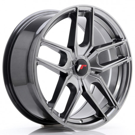 Aluminium wheels JR Wheels JR25 18x8,5 ET20-40 5H BLANK Hyper Black | races-shop.com